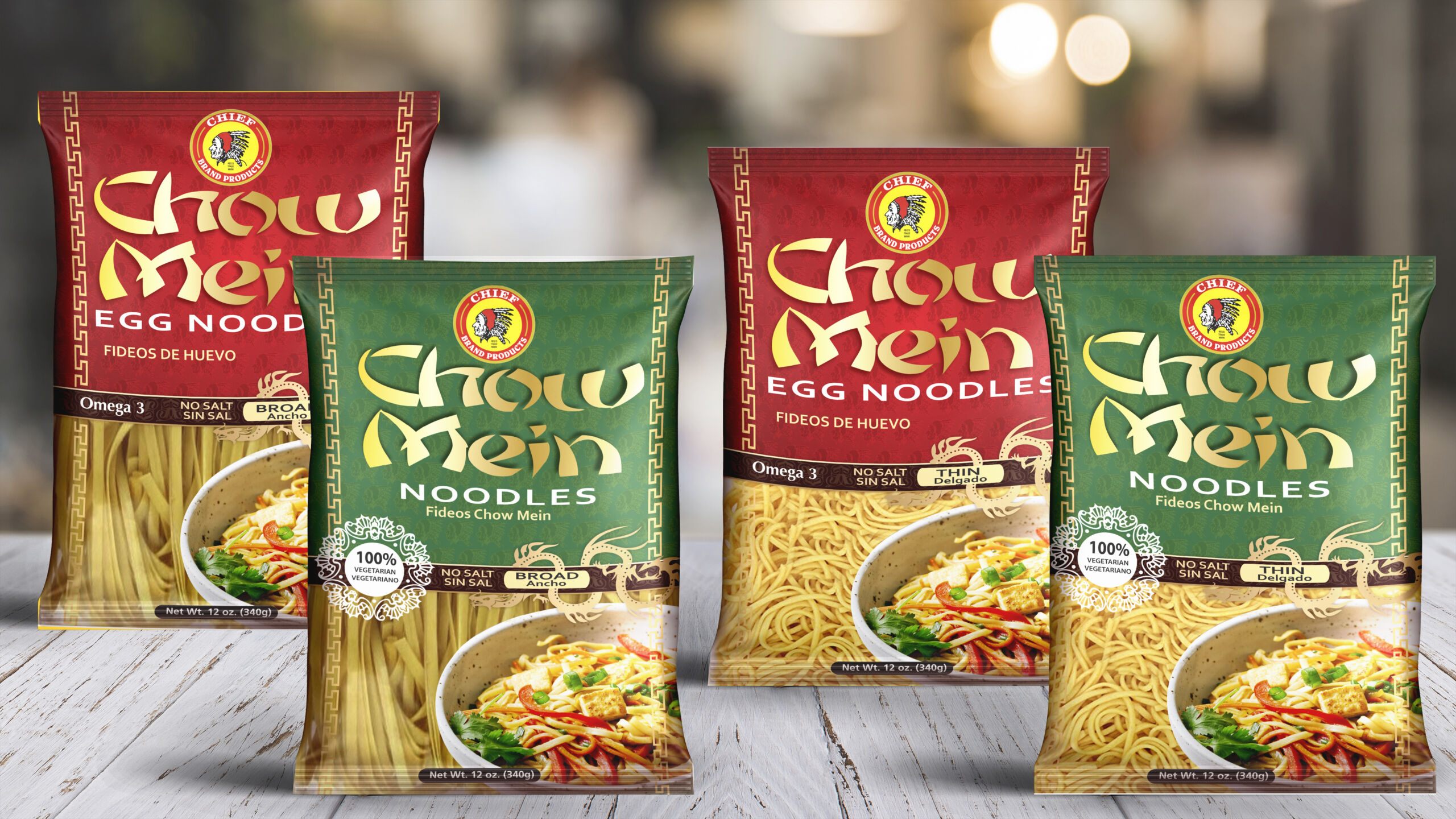 Chief Noodles Packaging