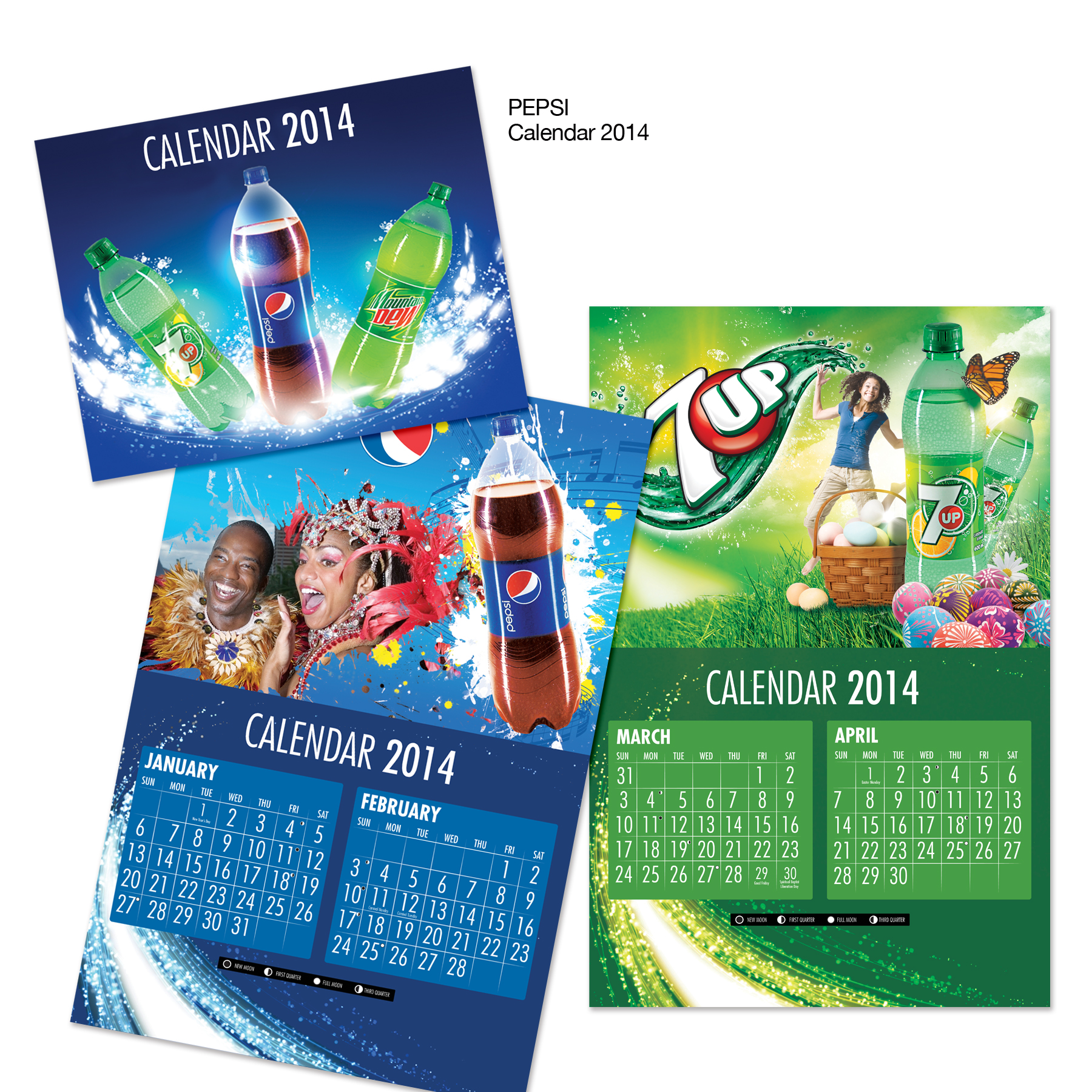 Pepsi Calendar 2014